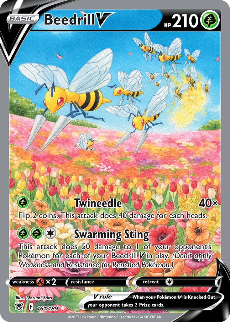 Beedrill V - Astral Radiance #161