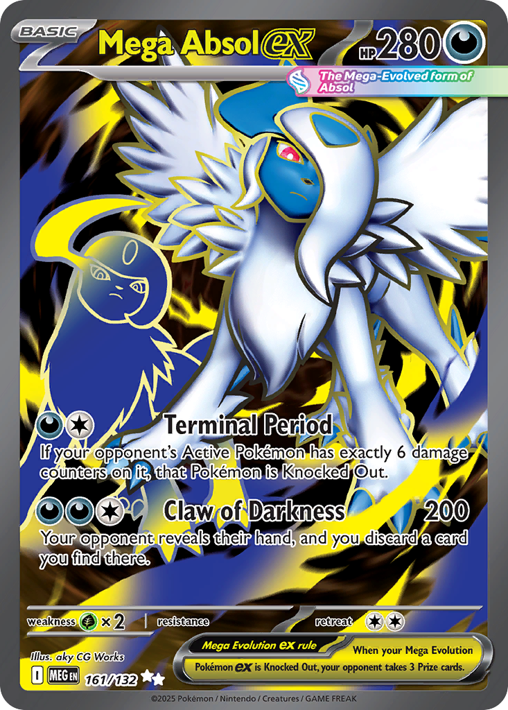 Mega Absol ex - Mega Evolution #161