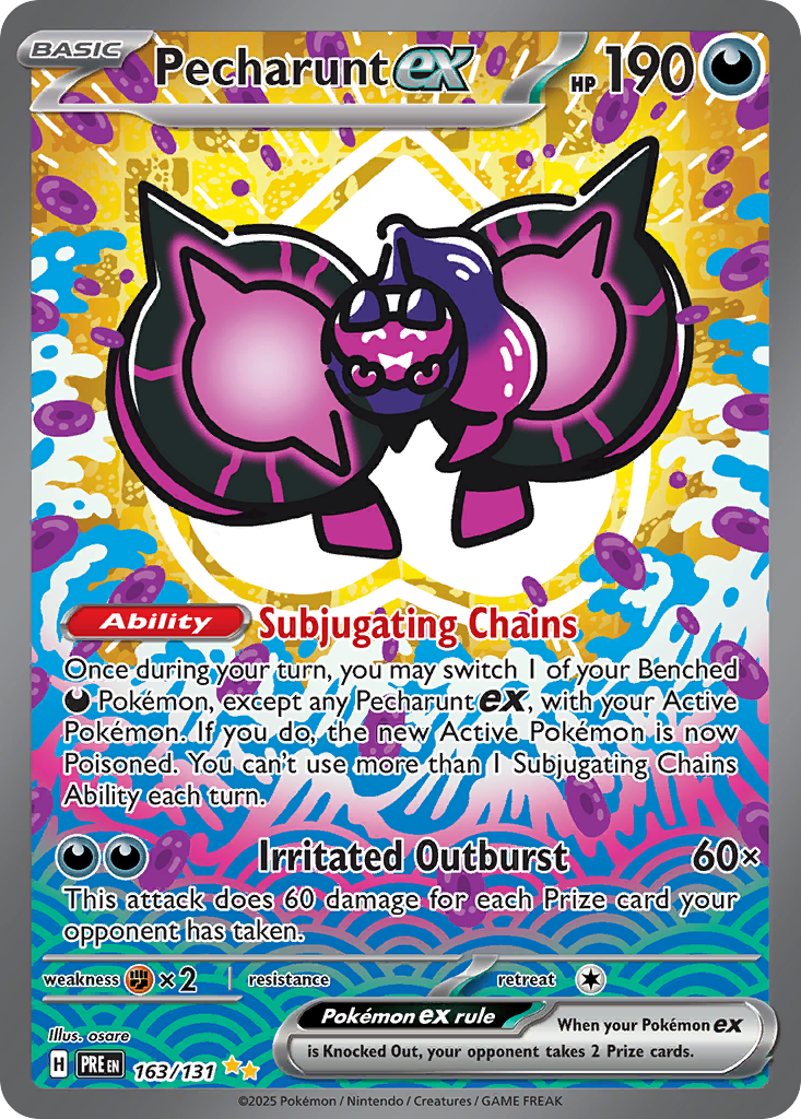Pecharunt ex - Prismatic Evolutions #163