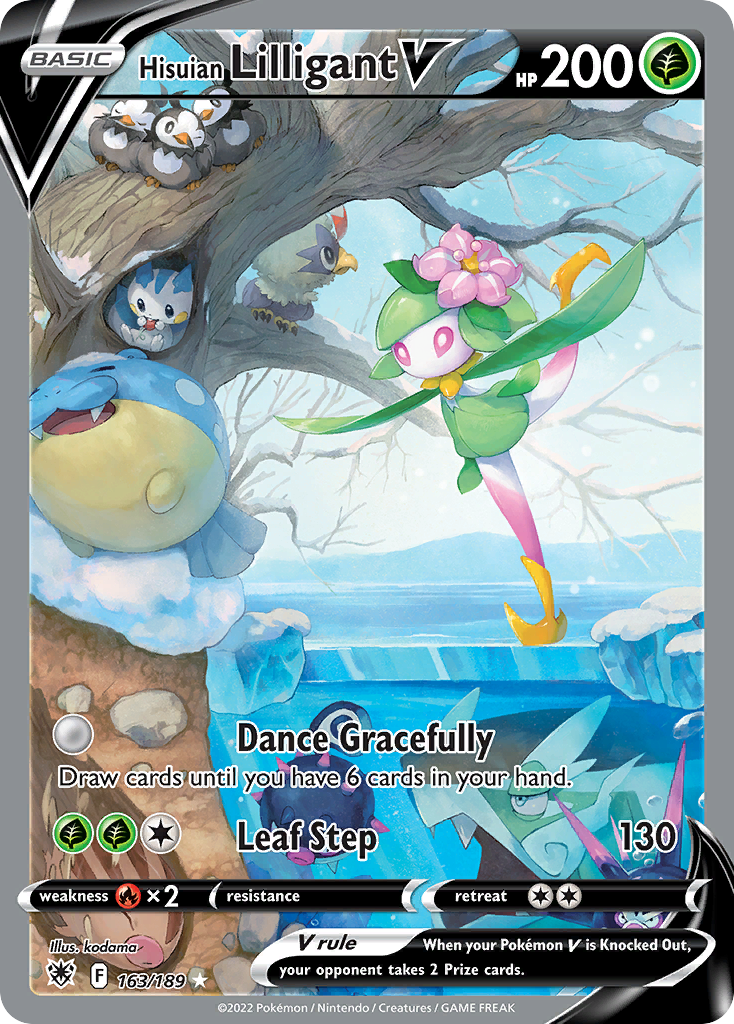 Hisuian Lilligant V - Astral Radiance #163