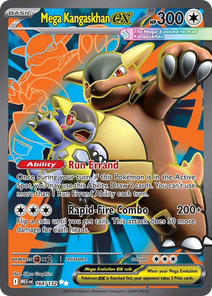 Mega Kangaskhan ex - Mega Evolution #164