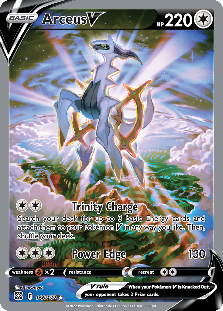 Arceus V - Brilliant Stars #166