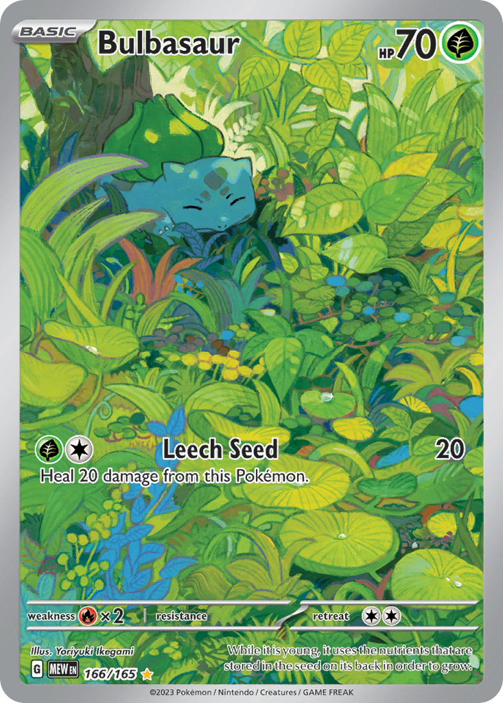 Bulbasaur - 151 #166