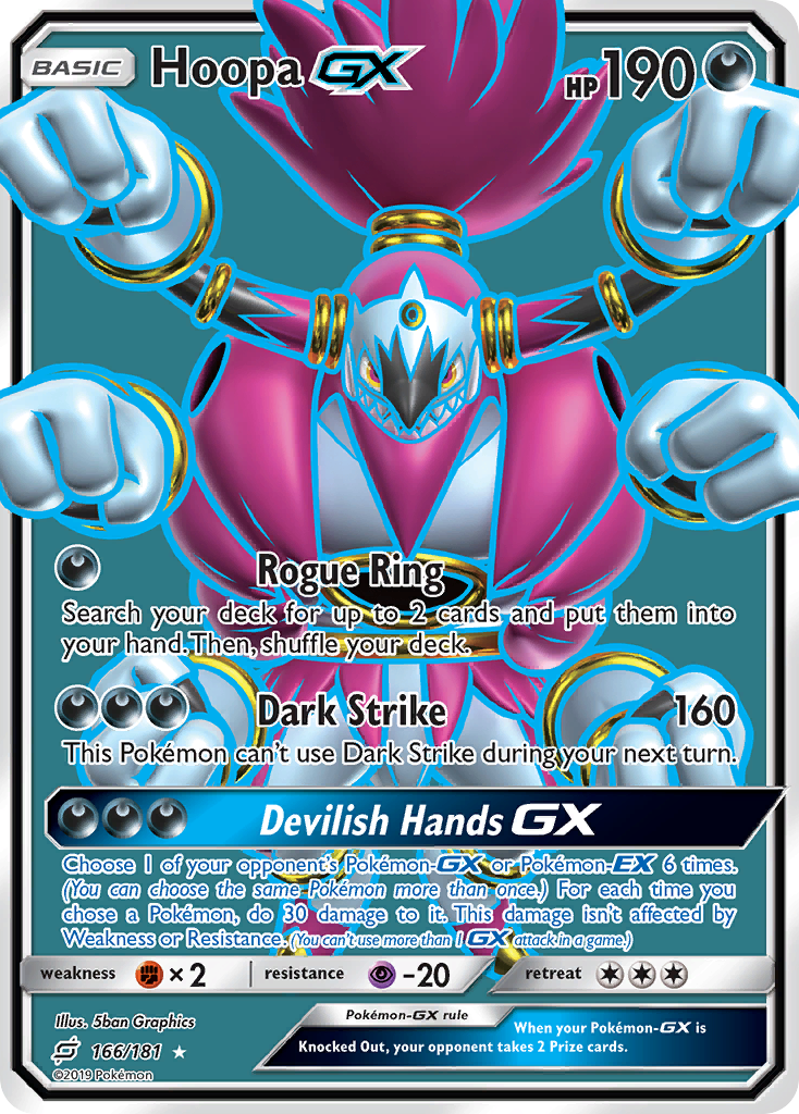 Hoopa-GX - Team Up #166