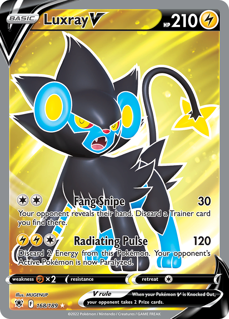 Luxray V - Astral Radiance #168