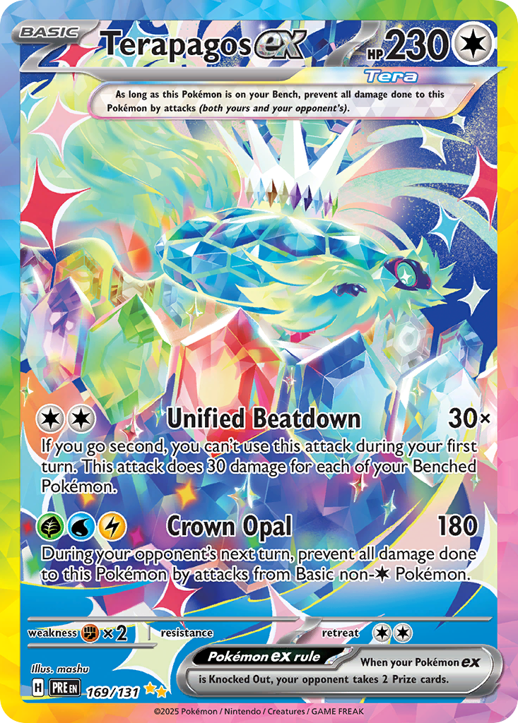 Terapagos ex - Prismatic Evolutions #169