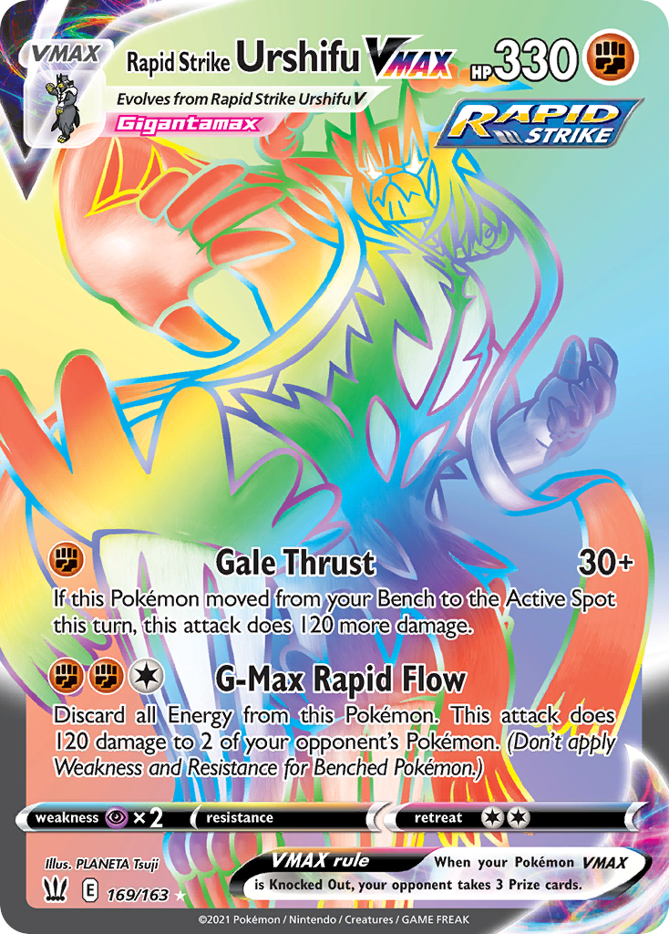 Rapid Strike Urshifu VMAX - Battle Styles #169