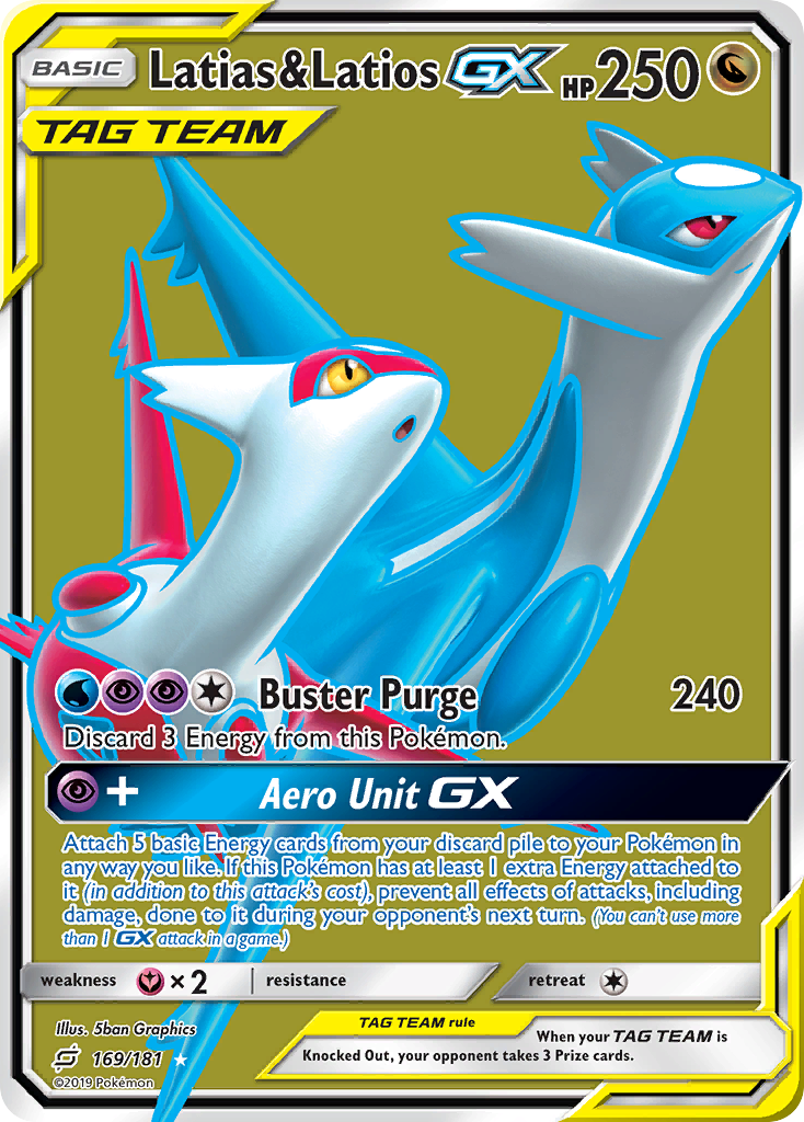 Latias & Latios-GX - Team Up #169
