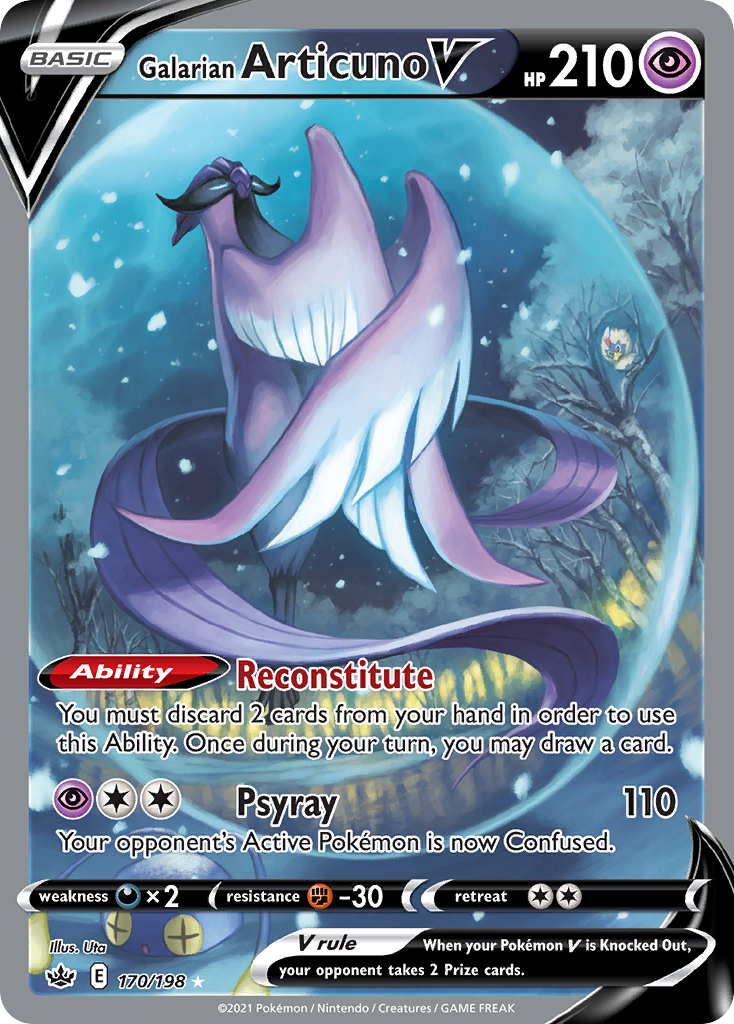 Galarian Articuno V - Chilling Reign #170