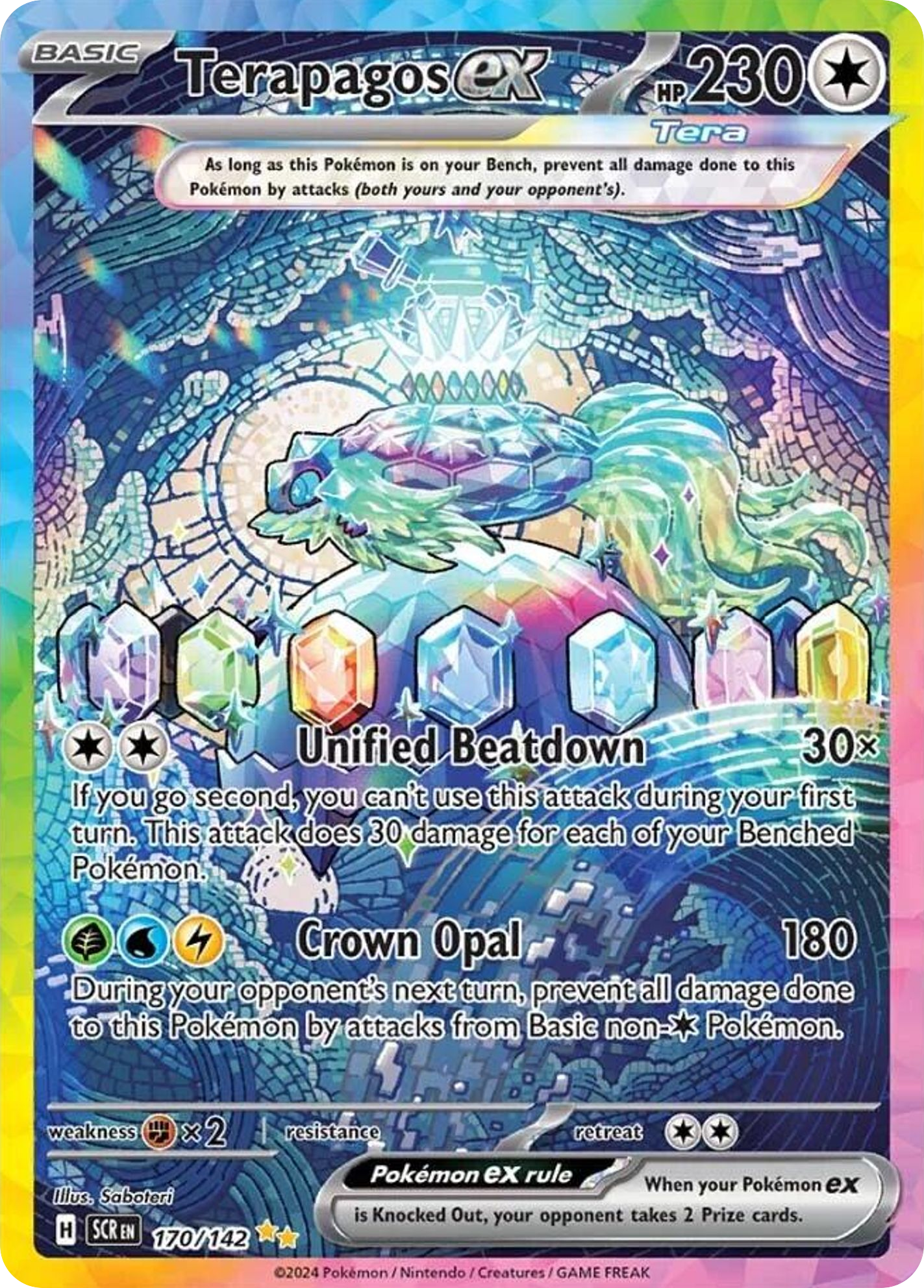Terapagos ex - Stellar Crown #170