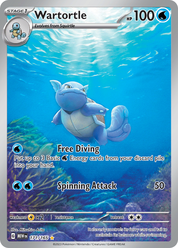 Wartortle - 151 #171