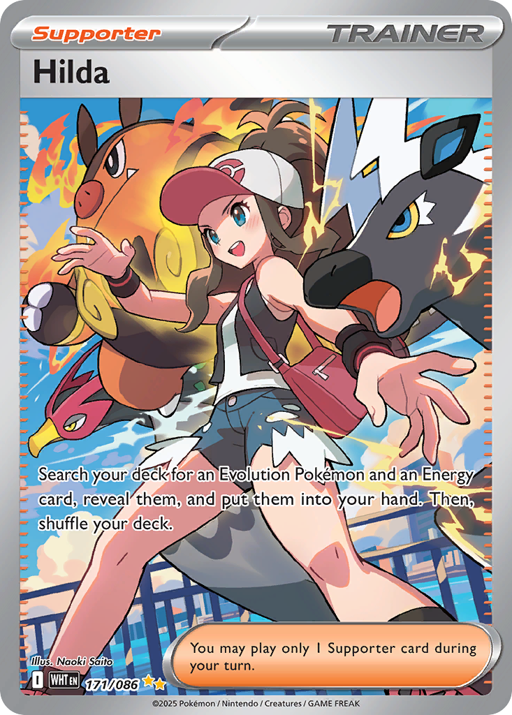 Hilda - White Flare #171