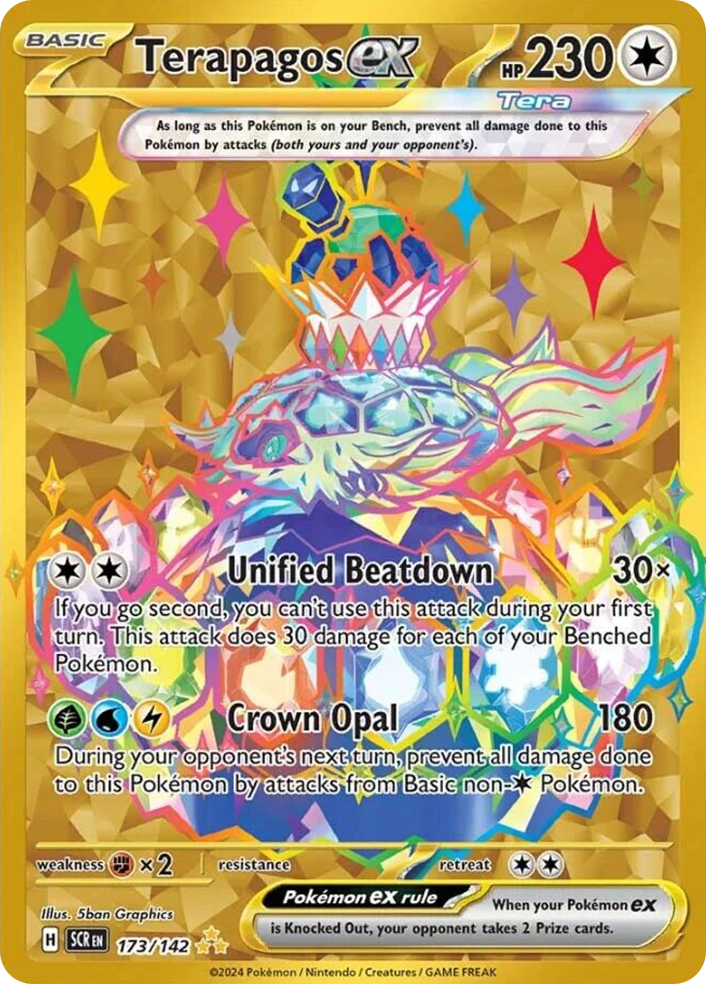 Terapagos ex - Stellar Crown #173