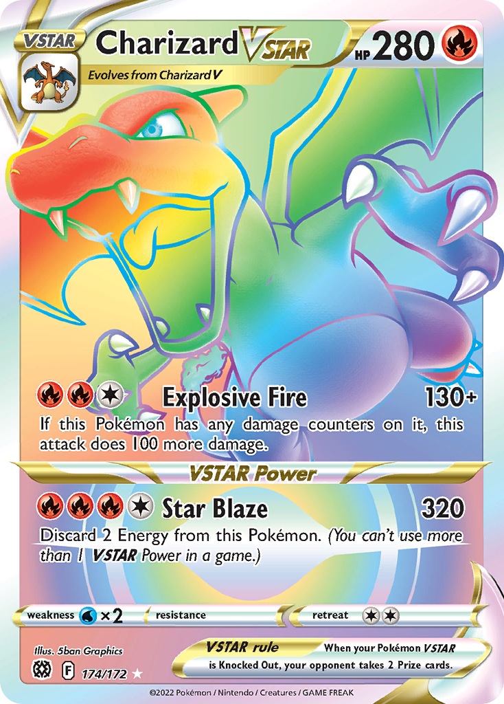 Charizard VSTAR - Brilliant Stars #174