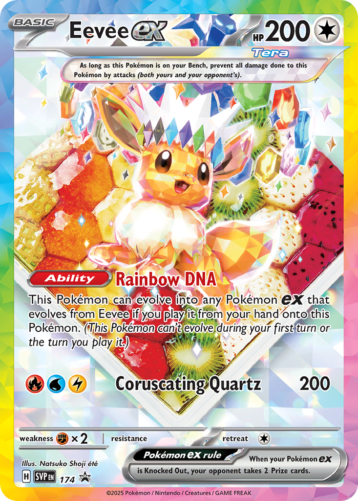 Eevee ex - Scarlet & Violet Promos #174