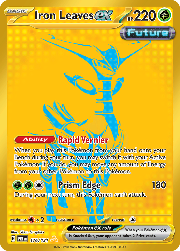 Iron Leaves ex - Prismatic Evolutions #176