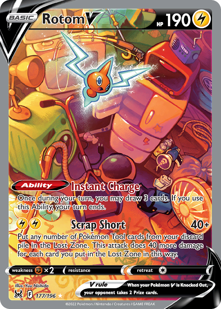 Rotom V - Lost Origin #177