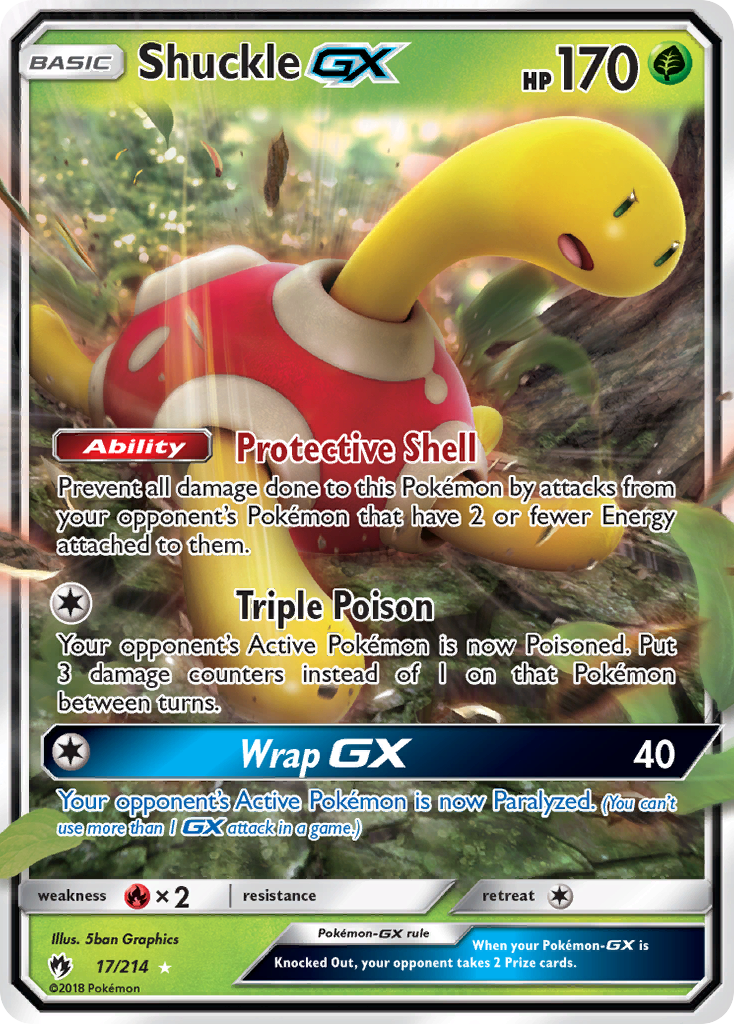 Shuckle-GX - Lost Thunder #17