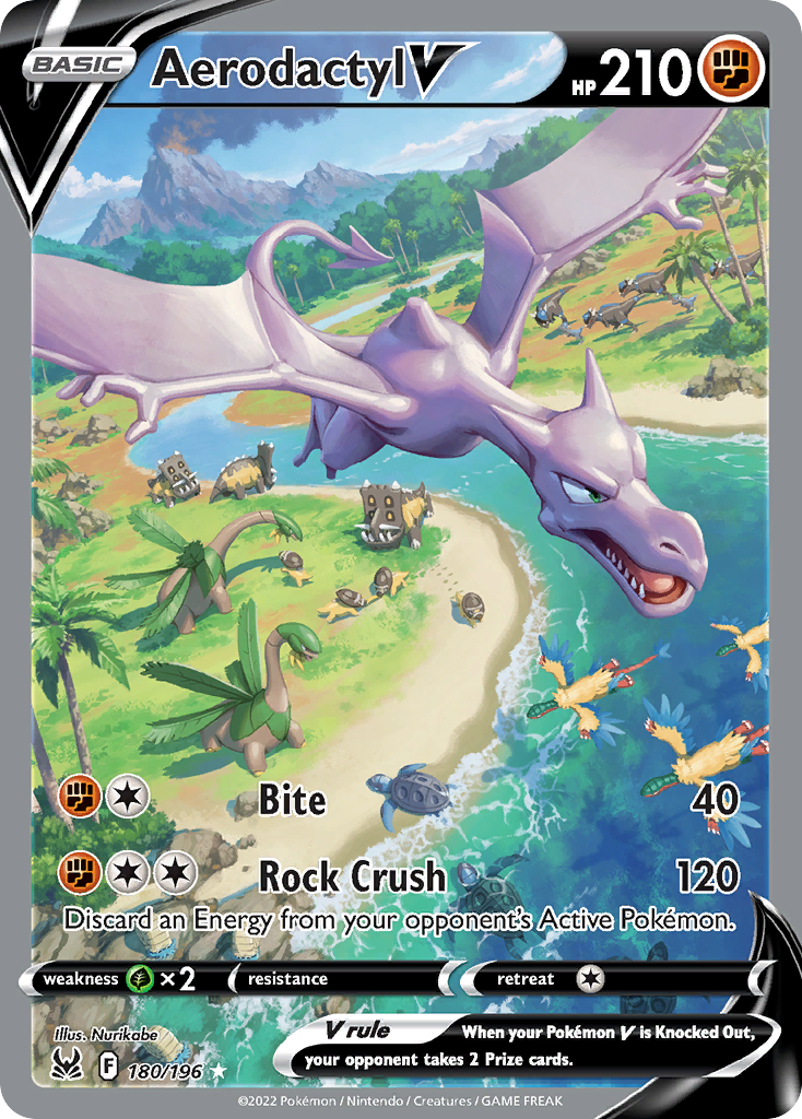 Aerodactyl V - Lost Origin #180