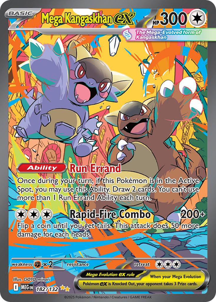 Mega Kangaskhan ex - Mega Evolution #182