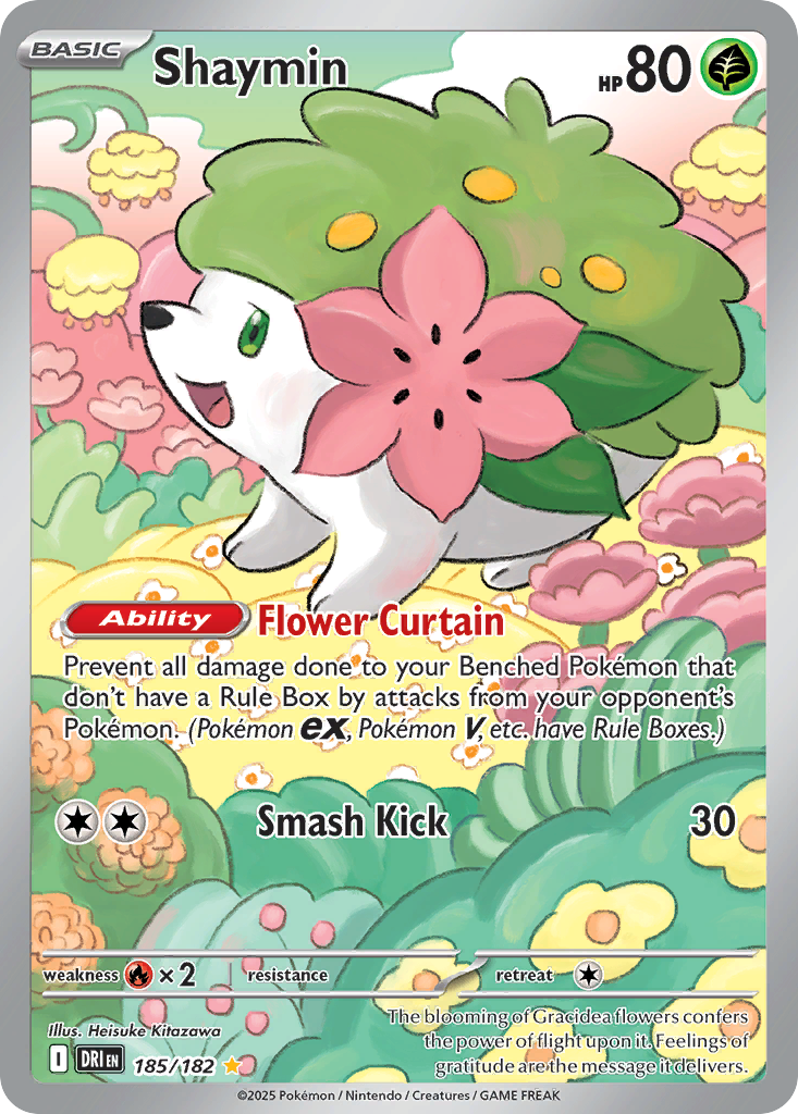 Shaymin - Destined Rivals #185