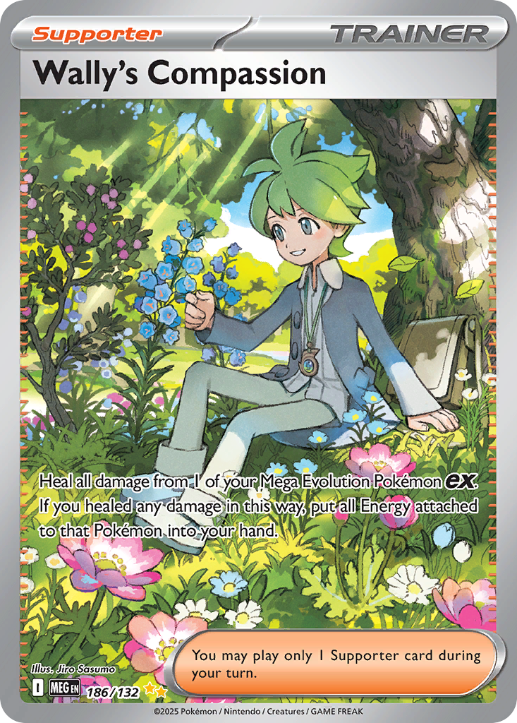 Wally's Compassion - Mega Evolution #186