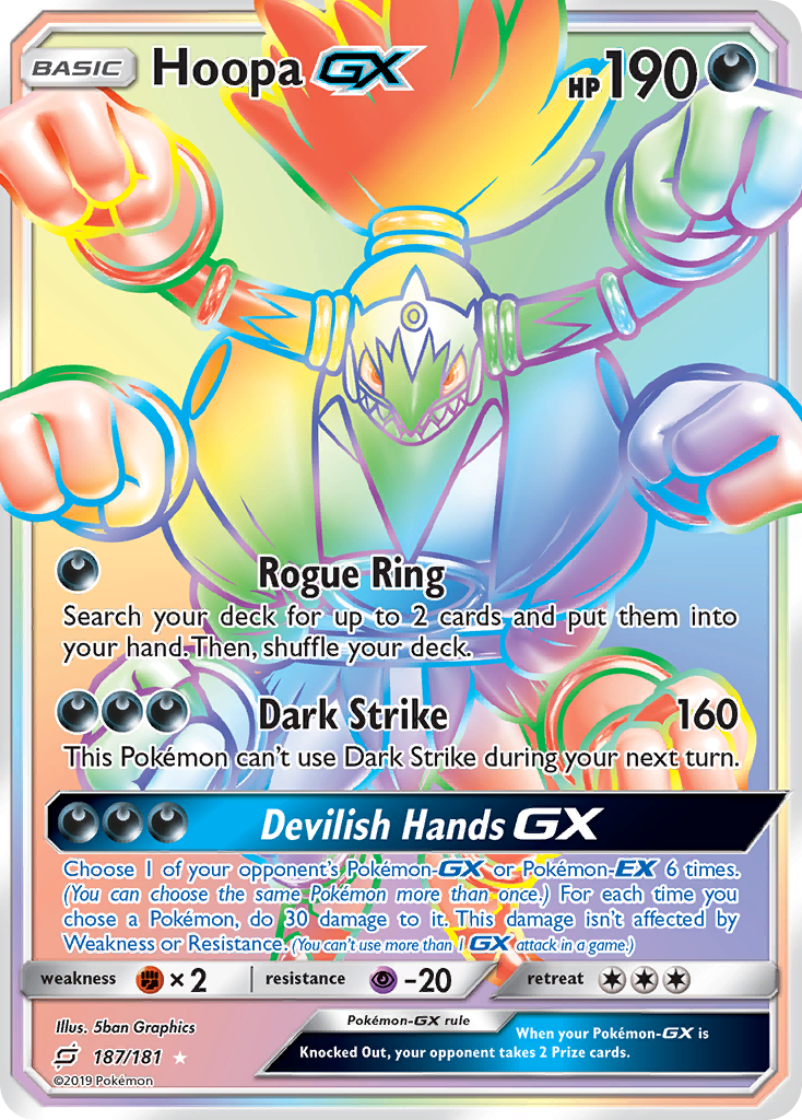 Hoopa-GX - Team Up #187