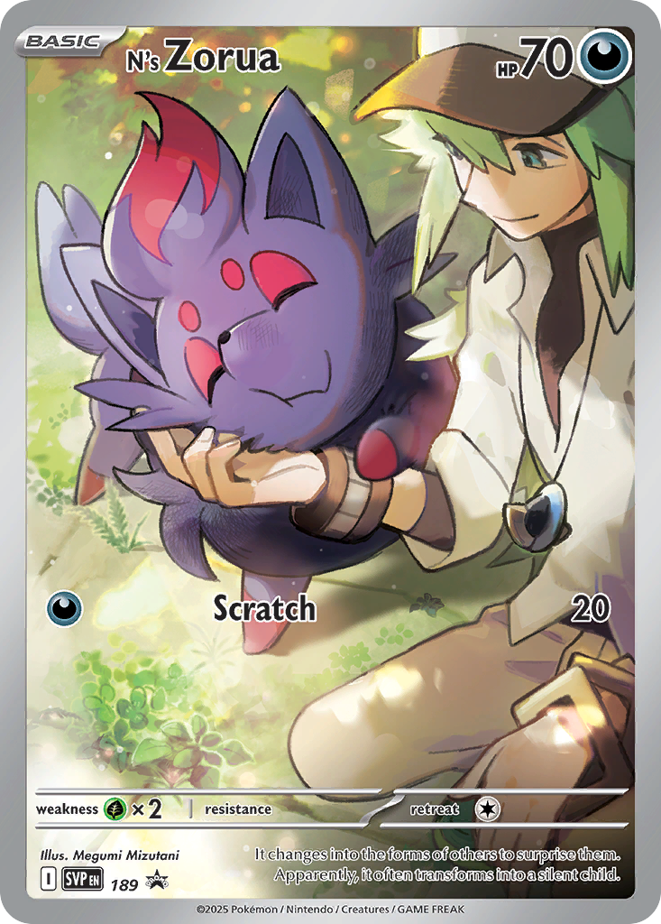 N's Zorua - Scarlet & Violet Promos #189