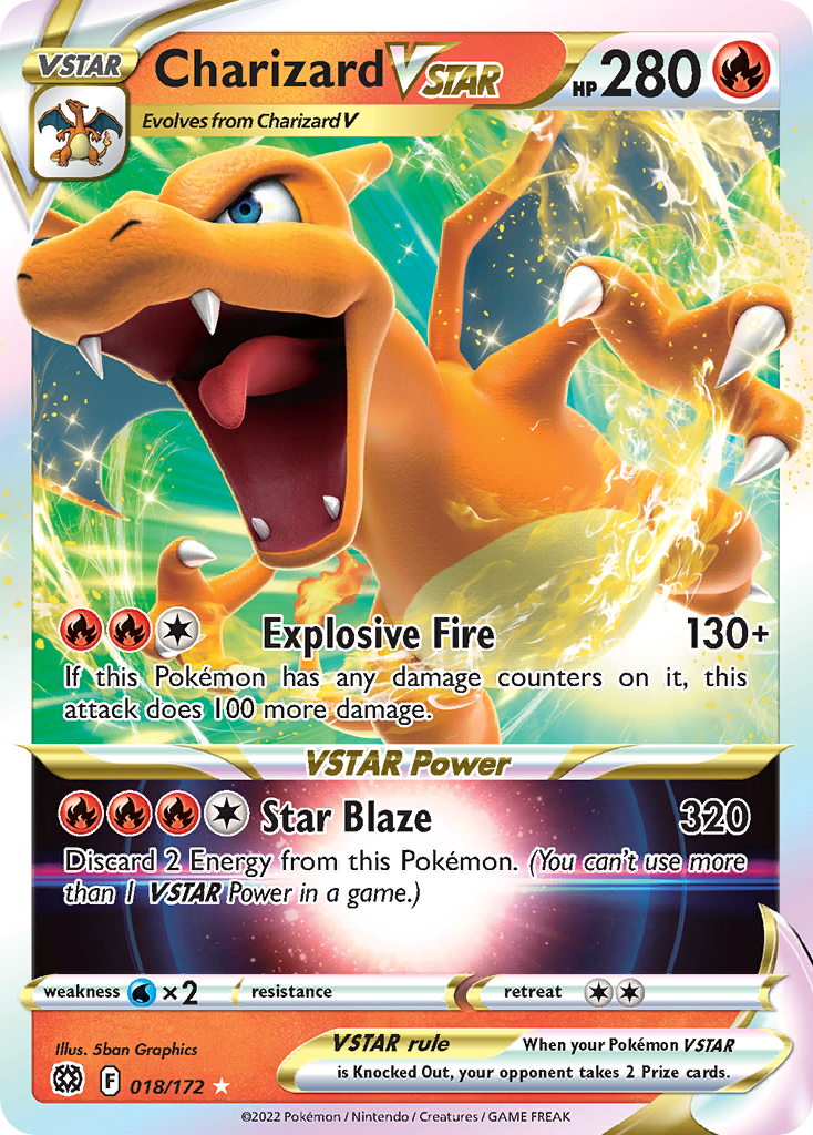 Charizard VSTAR - Brilliant Stars #18
