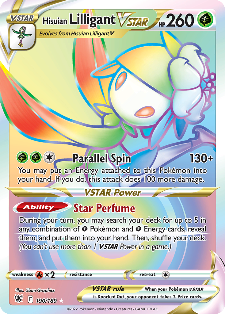 Hisuian Lilligant VSTAR - Astral Radiance #190