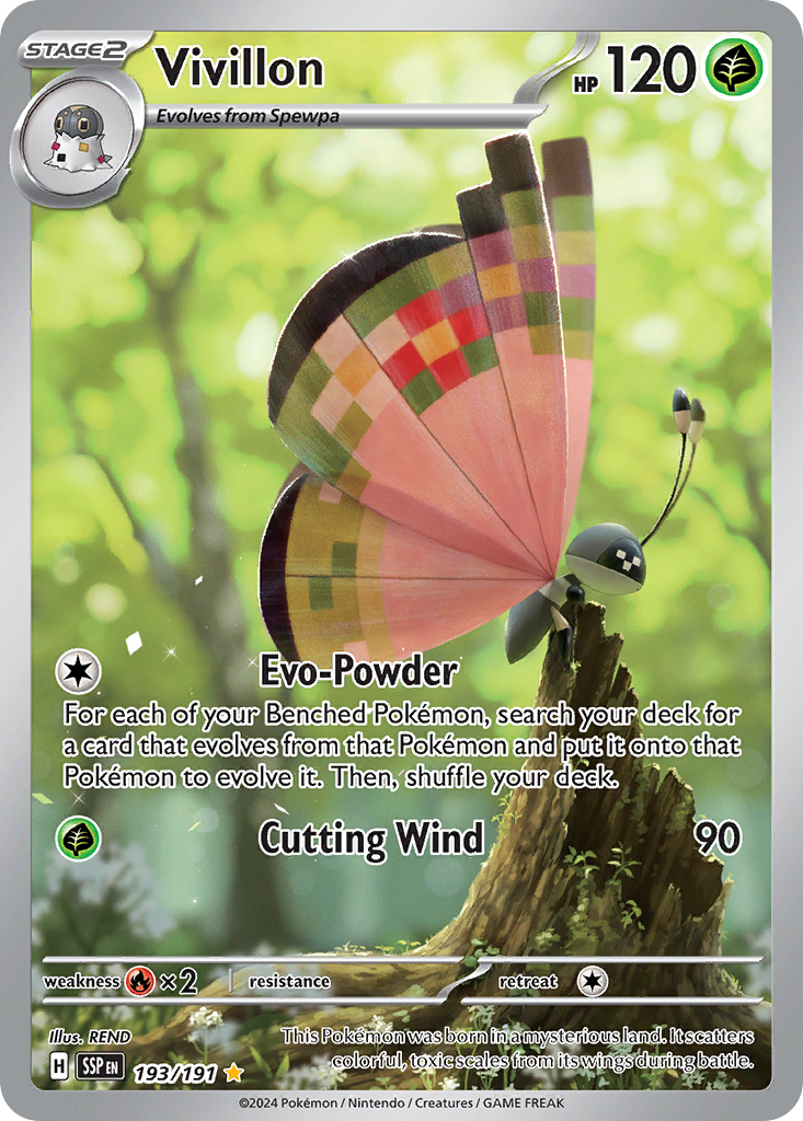 Vivillon - Surging Sparks #193