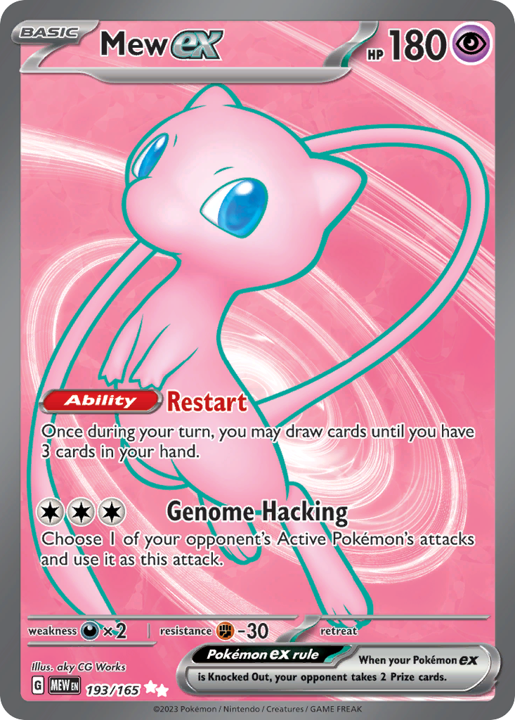 Mew ex - 151 #193
