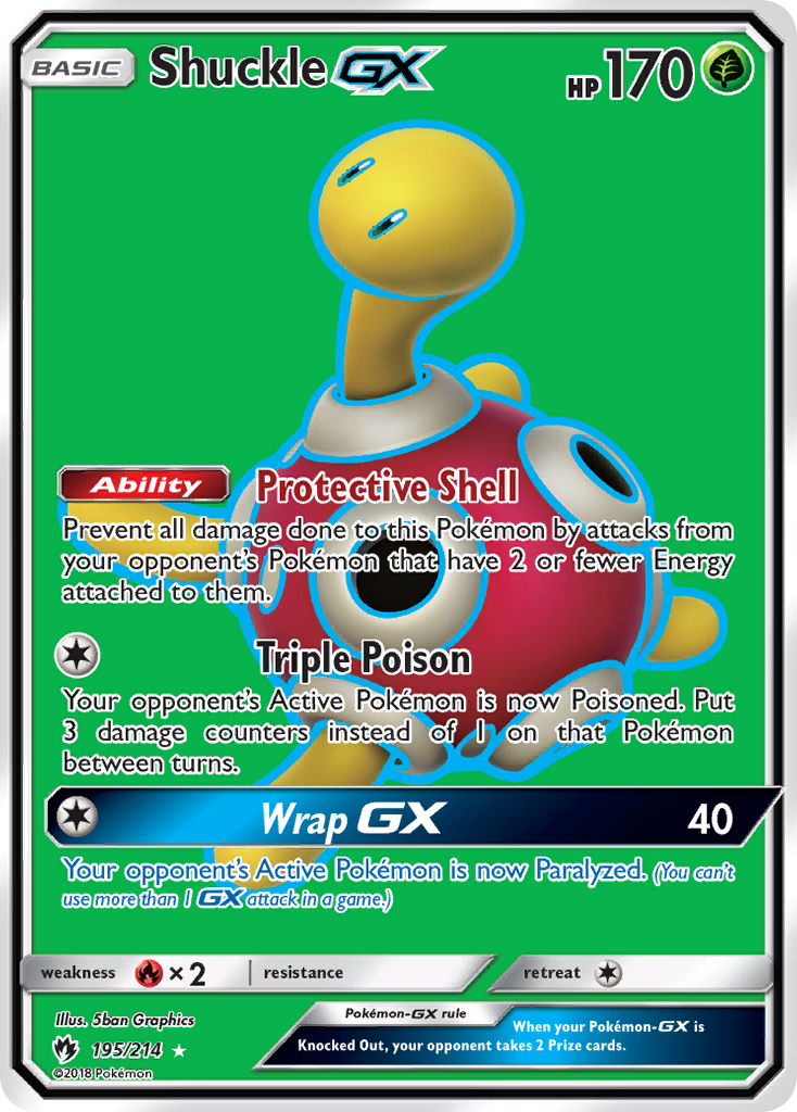 Shuckle-GX - Lost Thunder #195