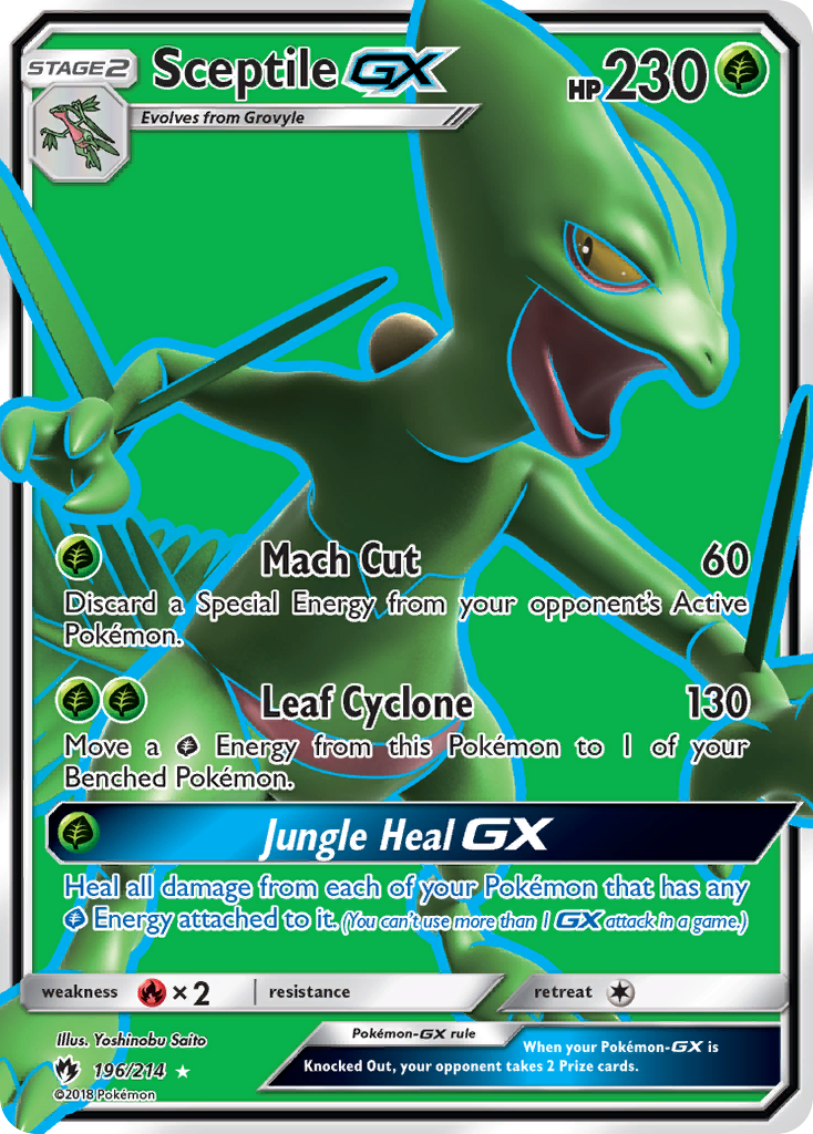 Sceptile-GX - Lost Thunder #196