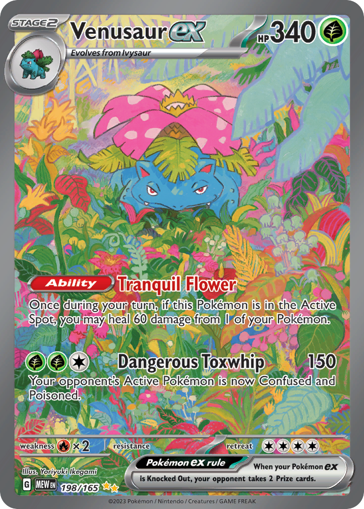 Venusaur ex - 151 #198