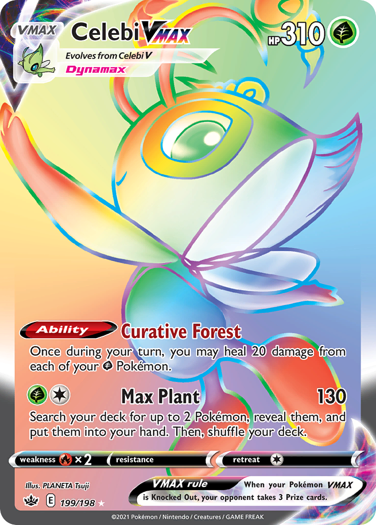 Celebi VMAX - Chilling Reign #199