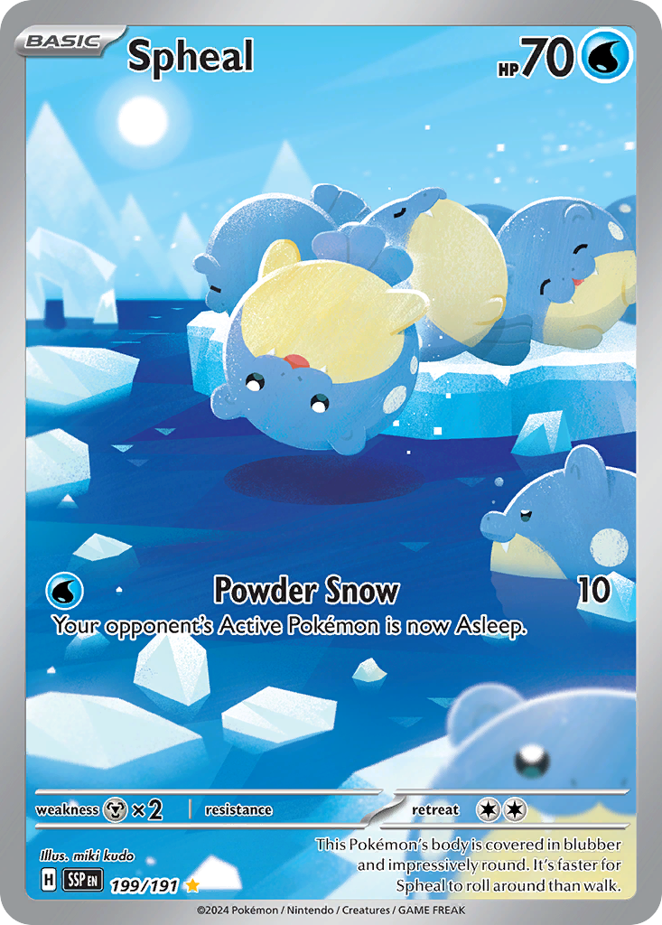 Spheal - Surging Sparks #199