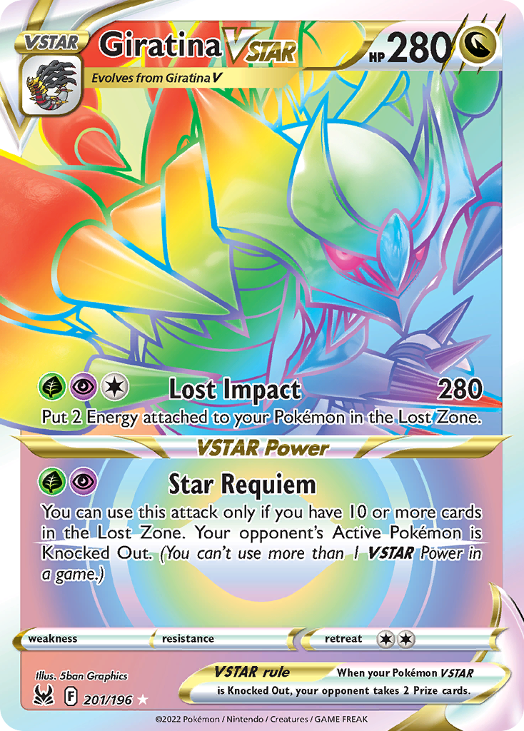 Giratina VSTAR - Lost Origin #201