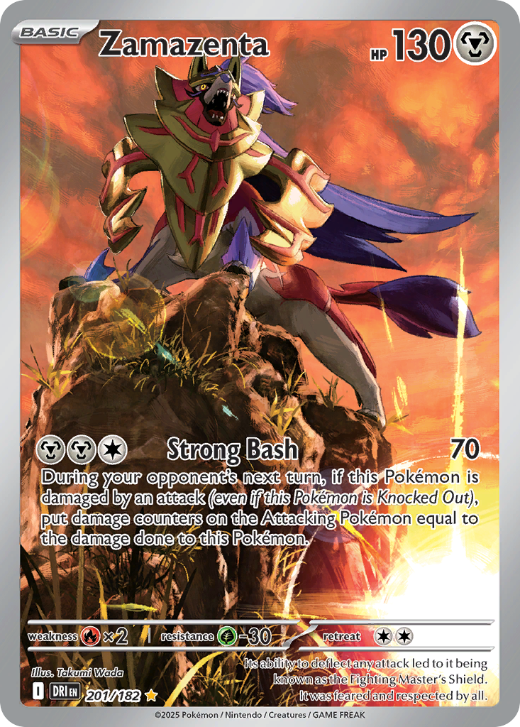 Zamazenta - Destined Rivals #201