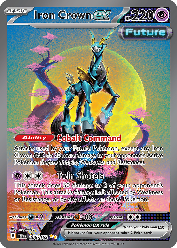 Iron Crown ex - Temporal Forces #206