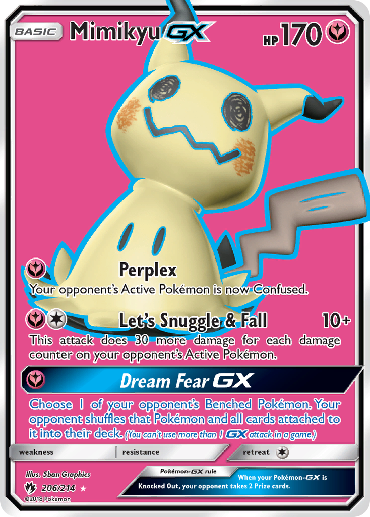 Mimikyu-GX - Lost Thunder #206