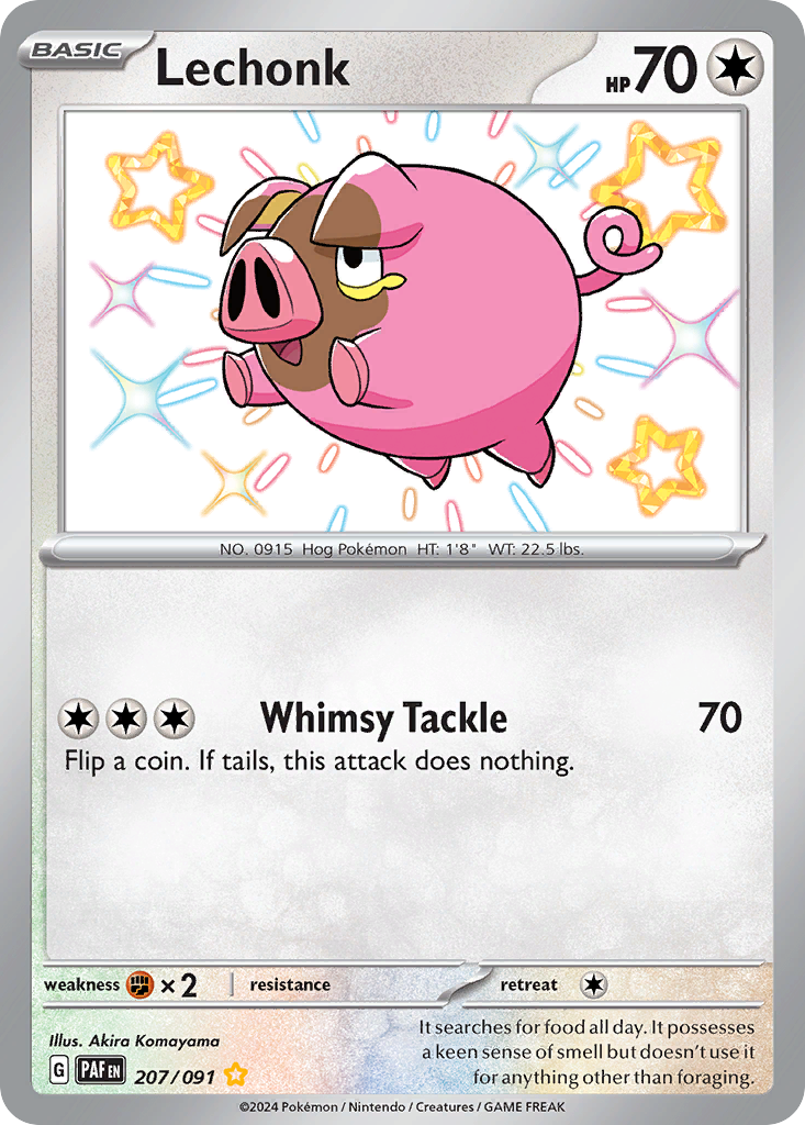 Lechonk - Paldean Fates #207