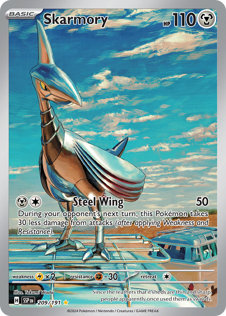 Skarmory - Surging Sparks #209
