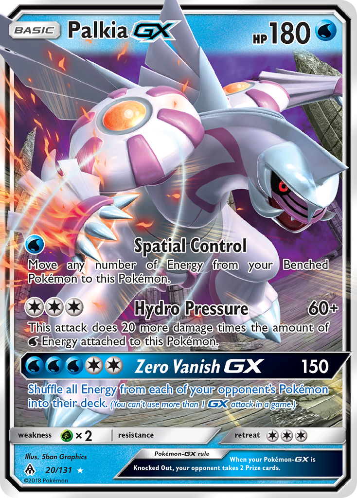 Palkia-GX - Forbidden Light #20