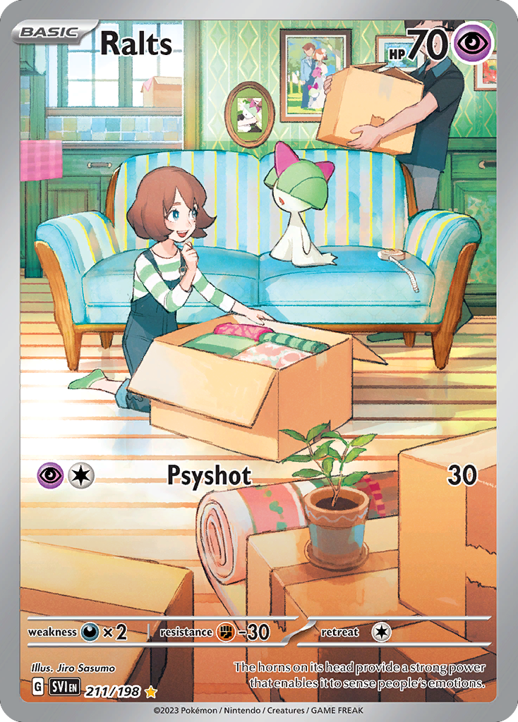 Ralts - Scarlet & Violet #211
