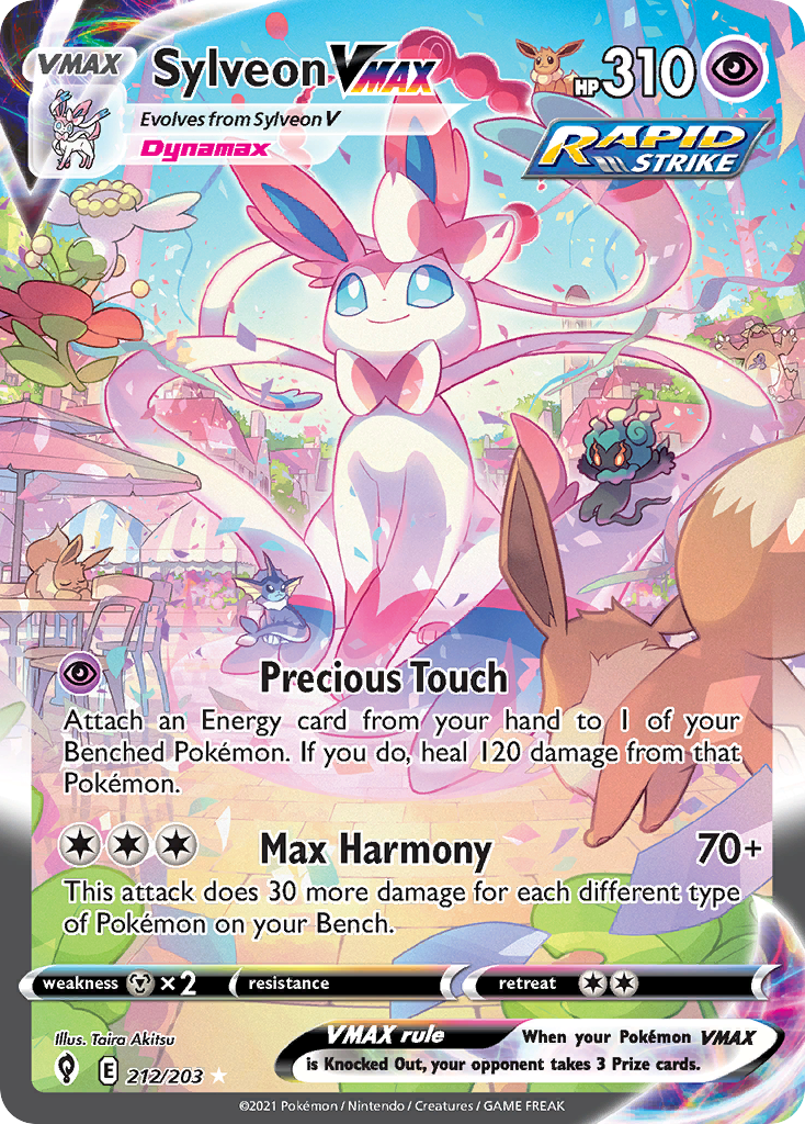 Sylveon VMAX - Evolving Skies #212