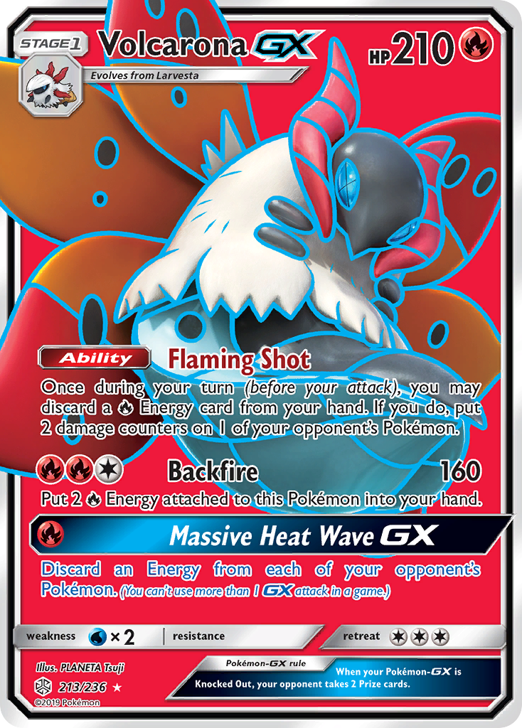 Volcarona-GX - Cosmic Eclipse #213