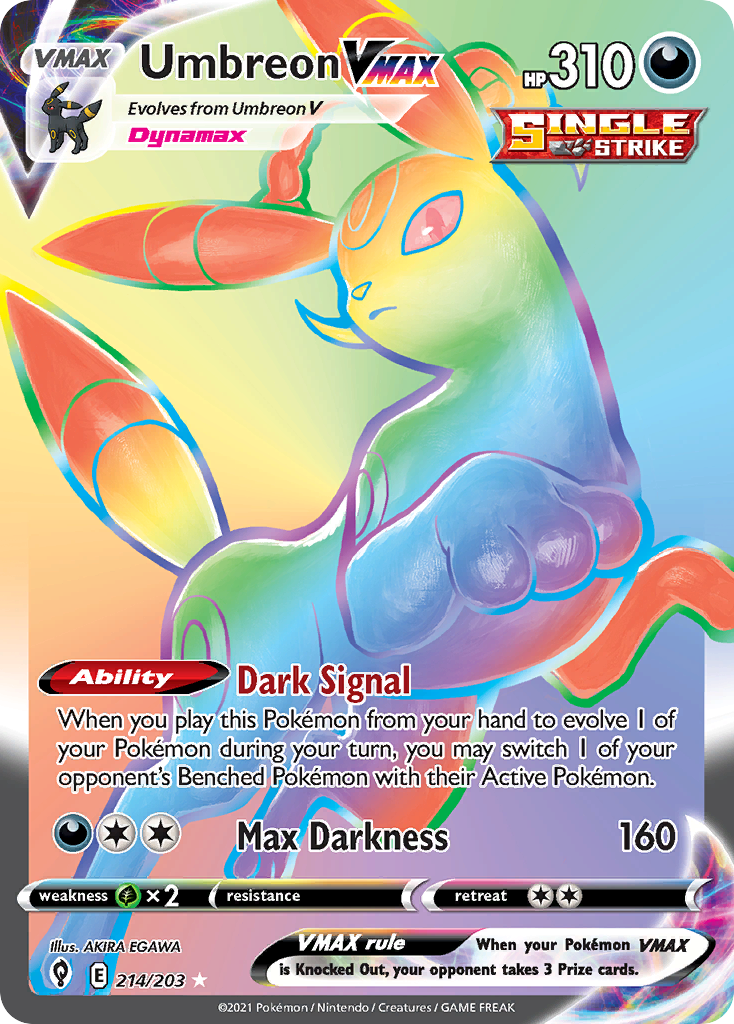 Umbreon VMAX - Evolving Skies #214