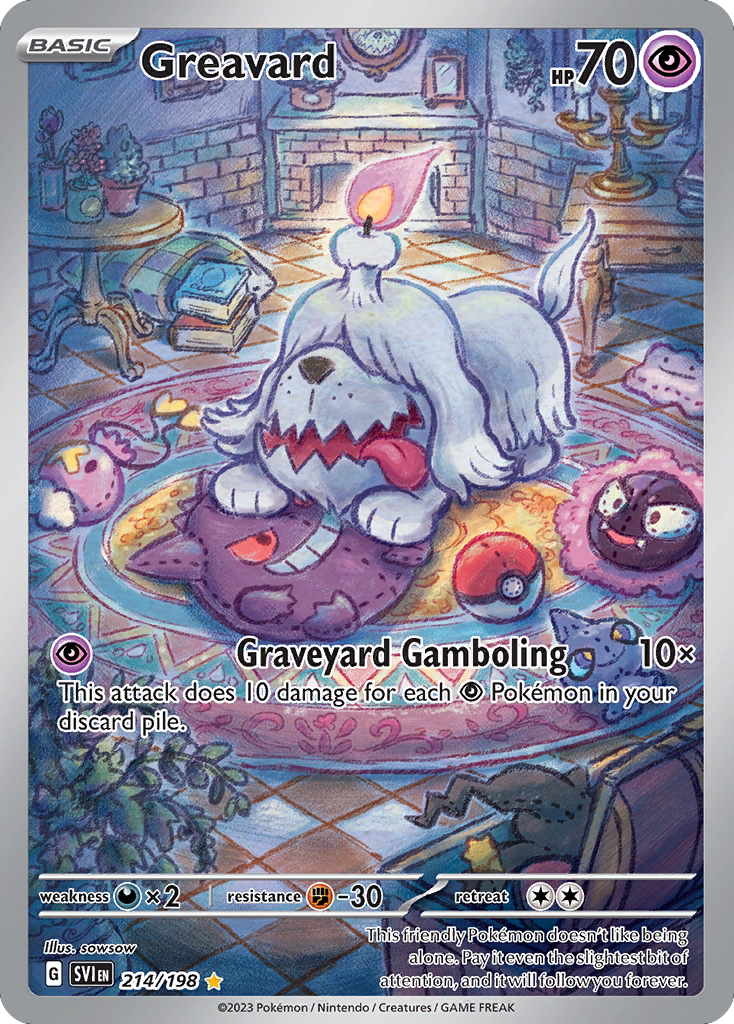 Greavard - Scarlet & Violet #214