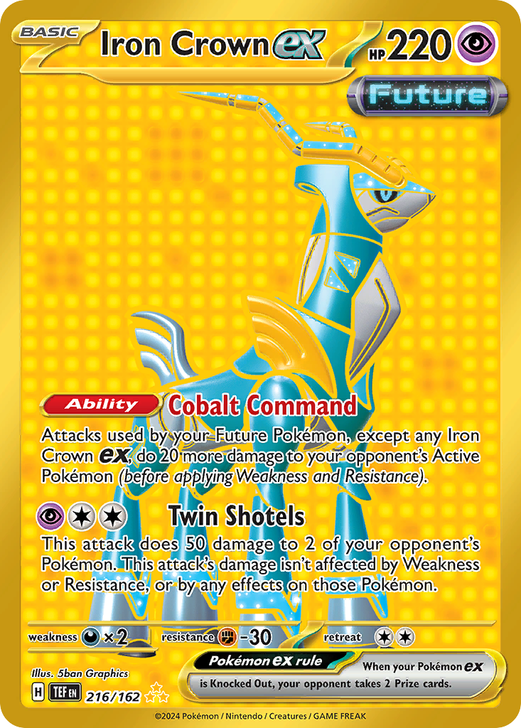 Iron Crown ex - Temporal Forces #216